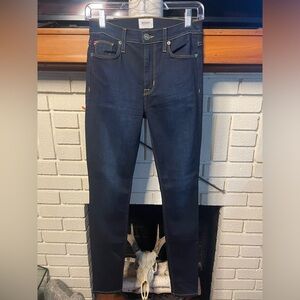 Hudson high waist super skinny jeans